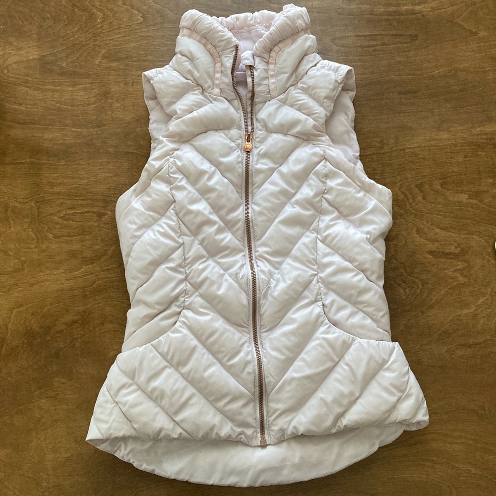 Light pink lululemon puffer vest 4